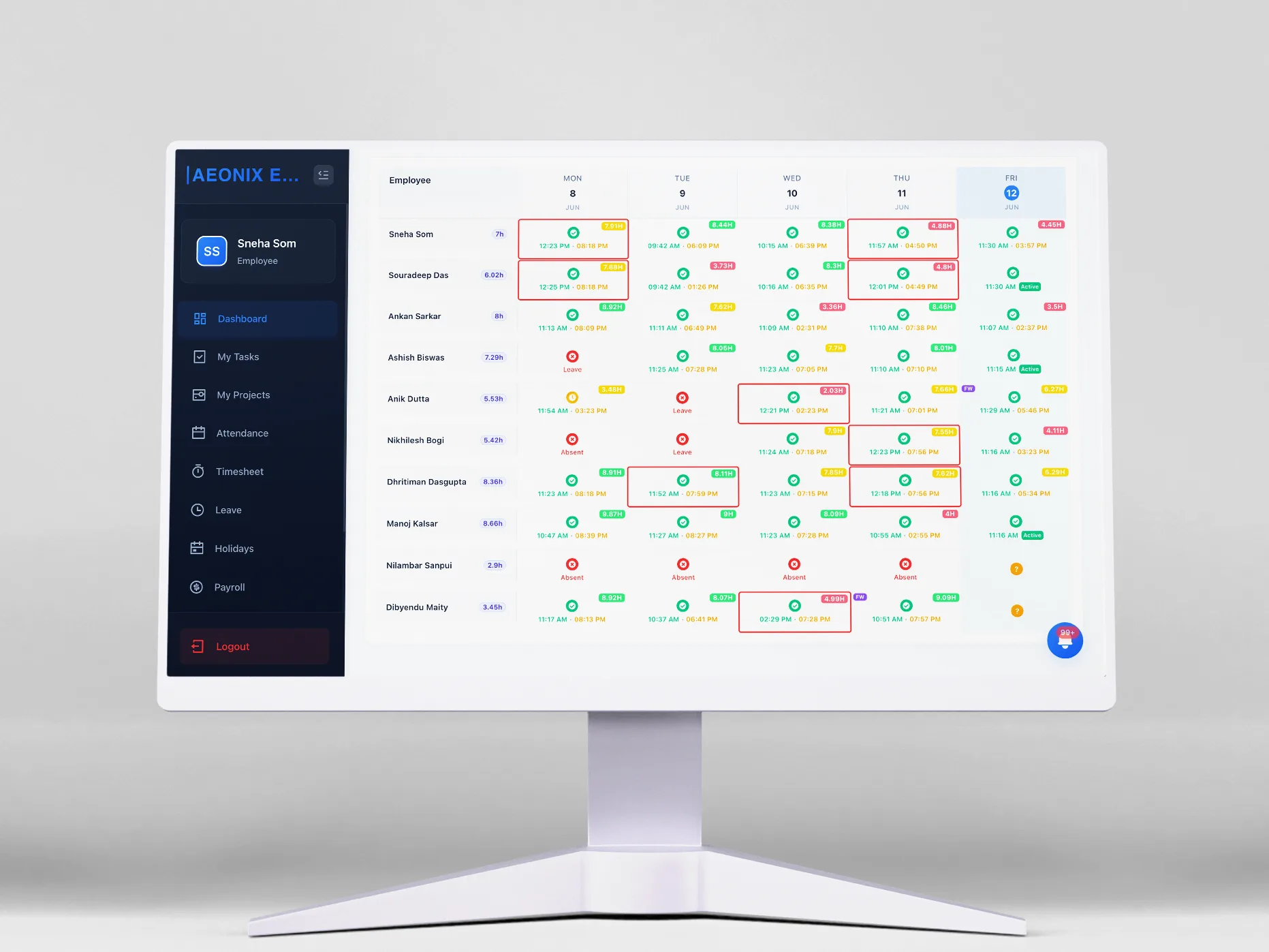 Attendance Tracking