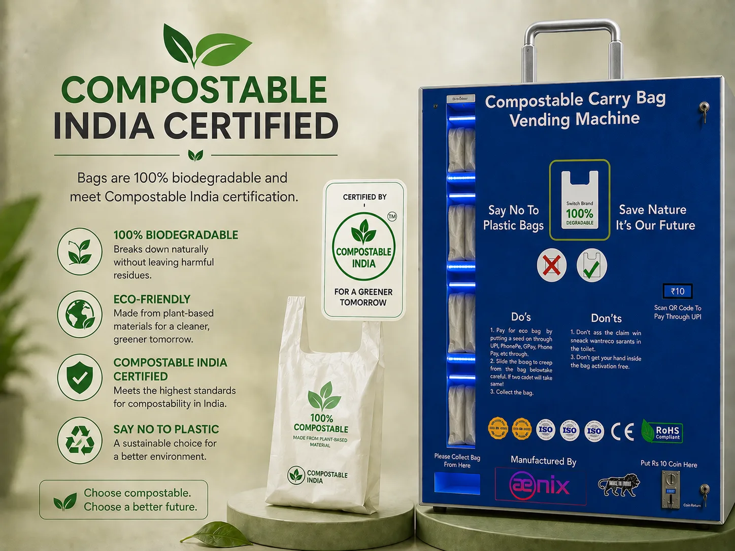 Compostable India Certified