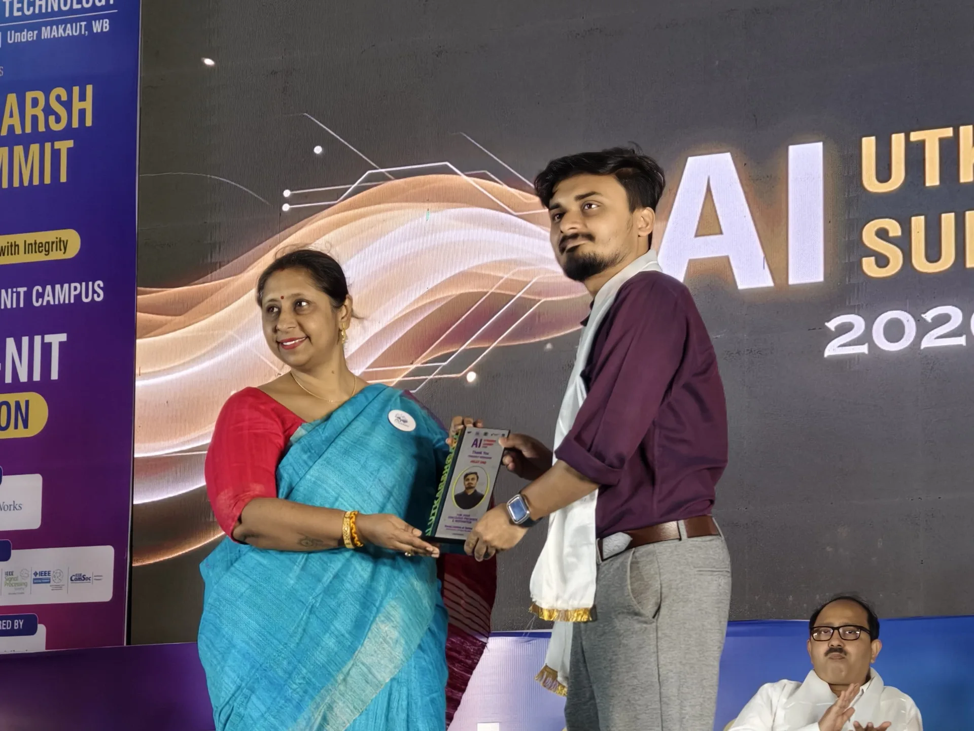 Talk, award or event