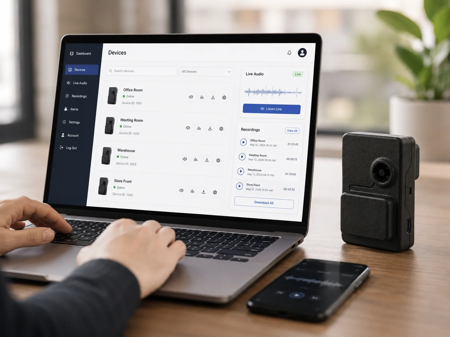 Online Dashboard Control