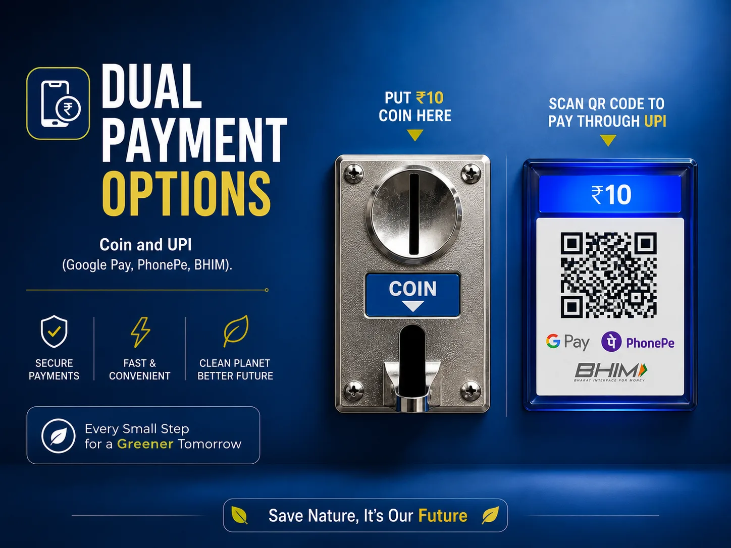 Dual Payment Options