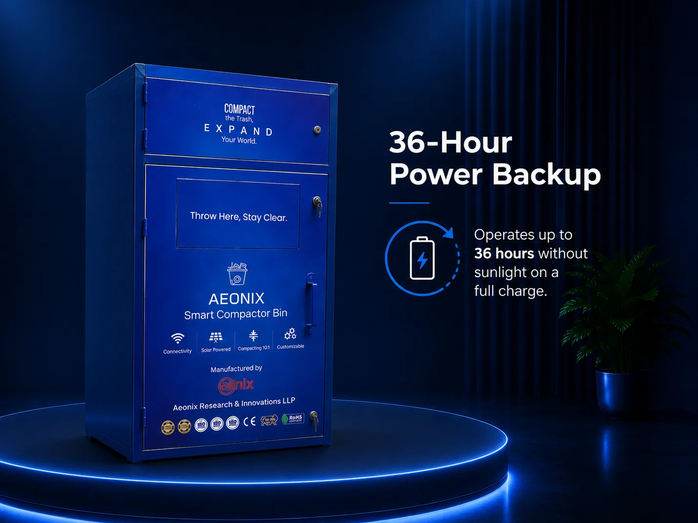 36-Hour Power Backup