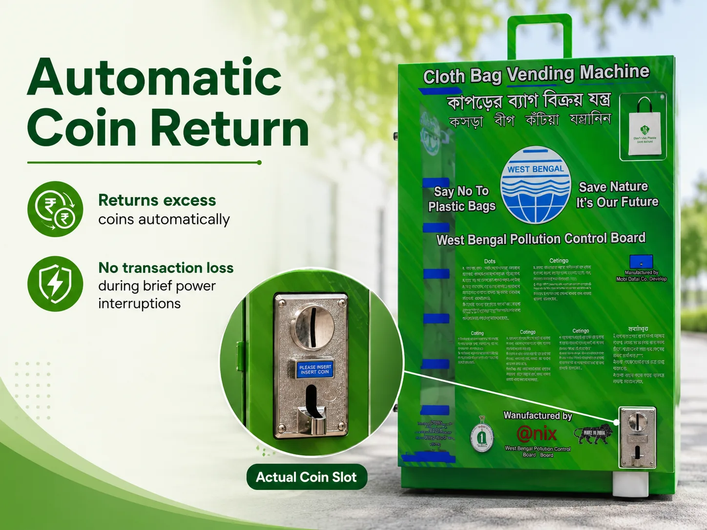 Automatic Coin Return