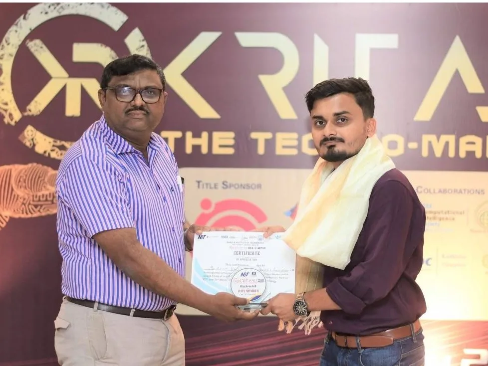 Talk, award or event