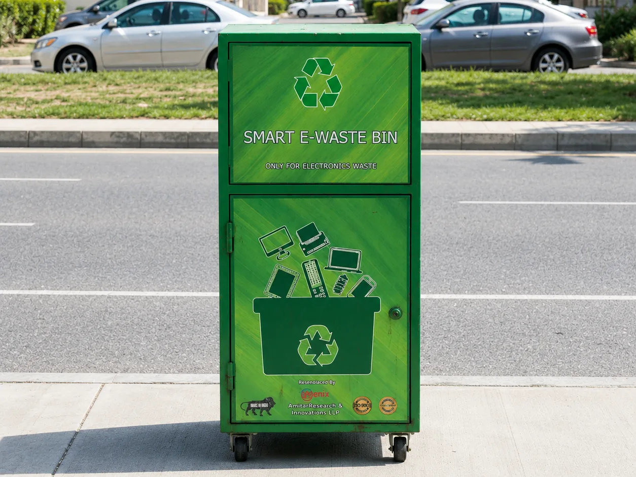 Smart IoT E-Waste Bin