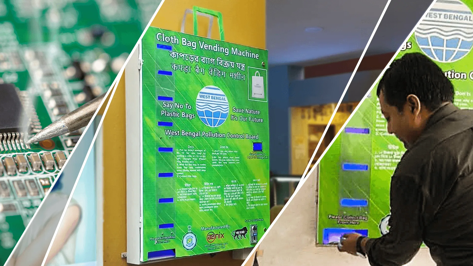 IoT Based Cloth Bag Vending Machine